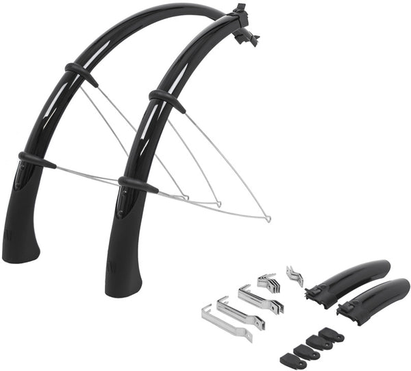 M Part QF Quick Fit Mudguards 700 x 38mm Black