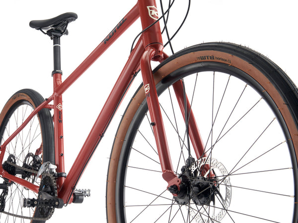 Kona Dew Hybrid Bike in Red