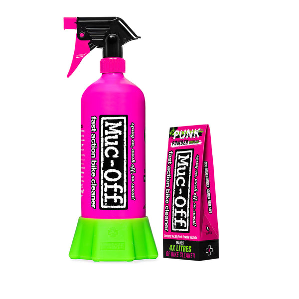 Muc-Off Bottle For Life Bundle (4 Powder Pack Punk Powder)
