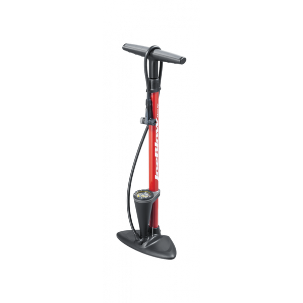 Topeak JoeBlow Max HP Floor Pump in Red