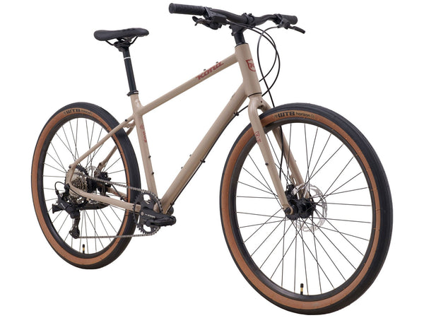 2025 Kona Dew Hybrid Bike in Brown