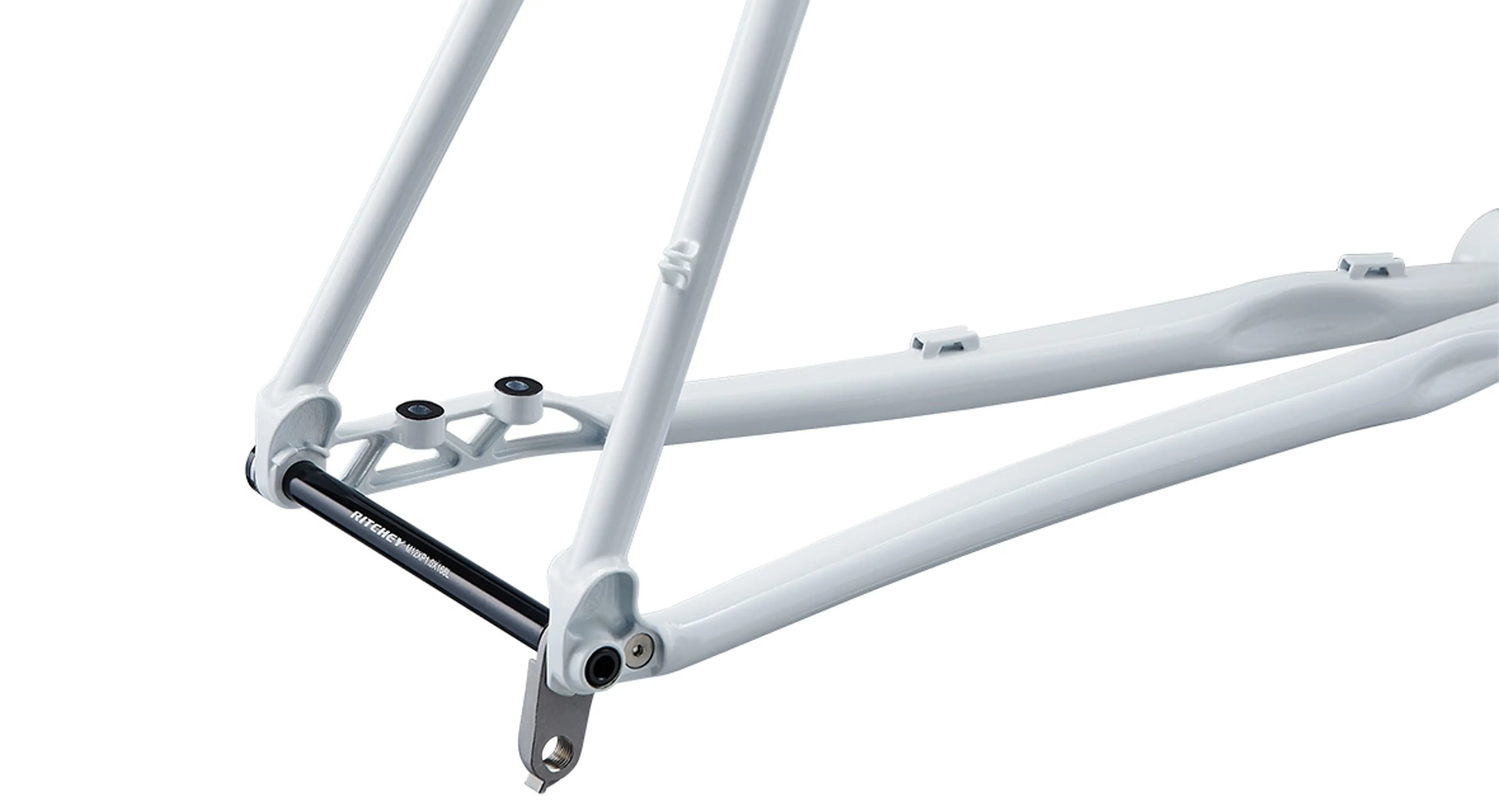 Ritchey Logic Swiss Cross Frameset in White Stamford Cycle Co