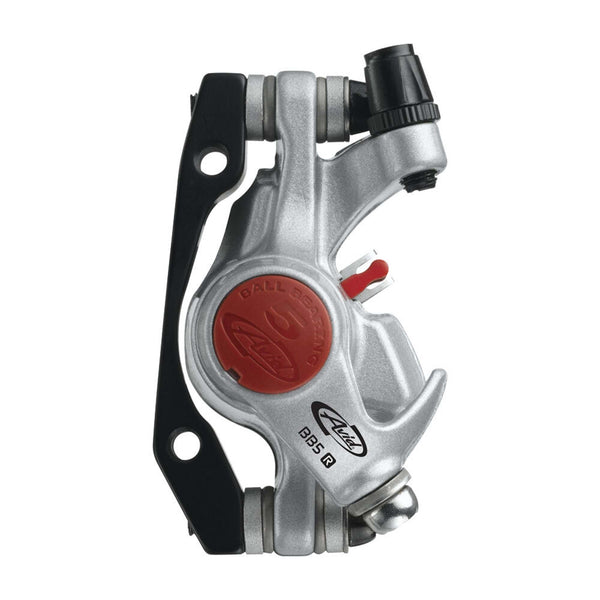 Avid BB5 Mechanical Disc Brake, Road (Platinum); Includes 160mm Rotor & Mount (Front or Rear) Post Mount