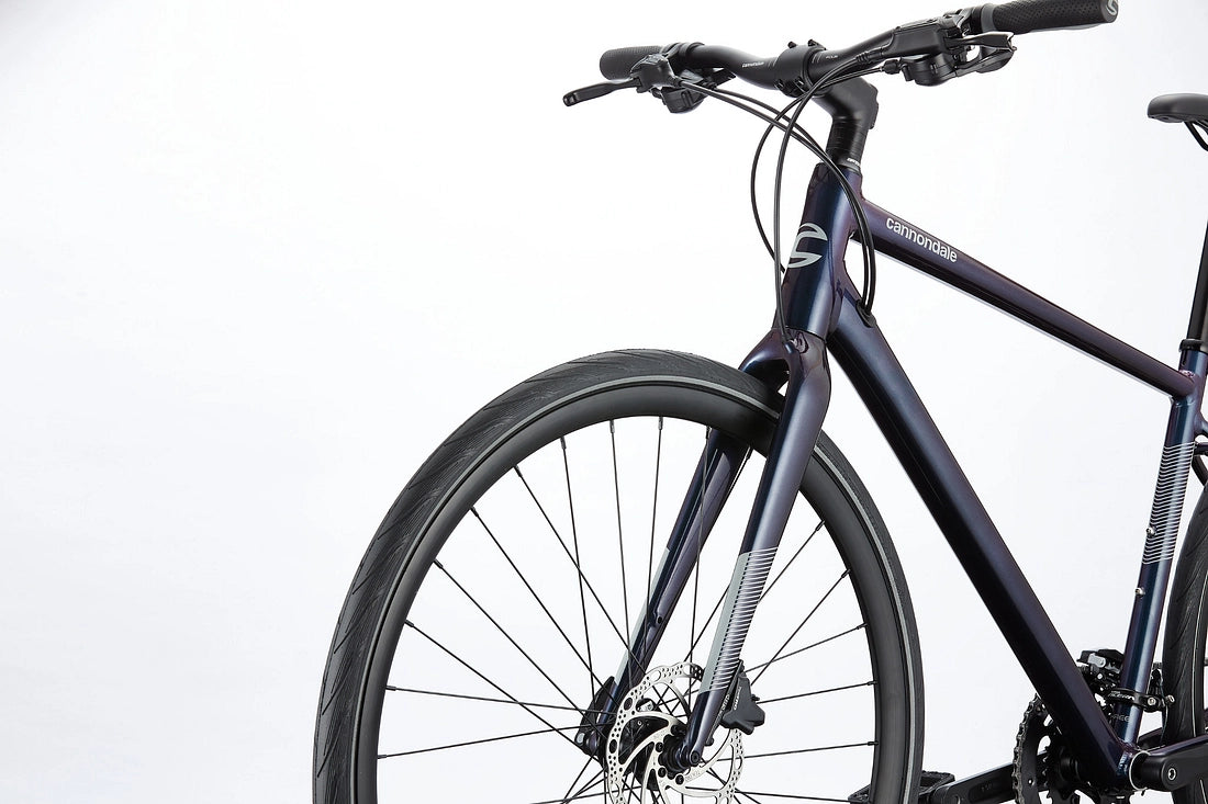 Cannondale Quick 3 Hybrid Bike in Chameleon Blue