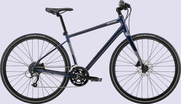 Cannondale Quick 3 Hybrid Bike in Chameleon Blue