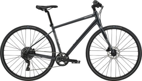 Cannondale Quick 4 Disc Hybrid Bike in Graphite