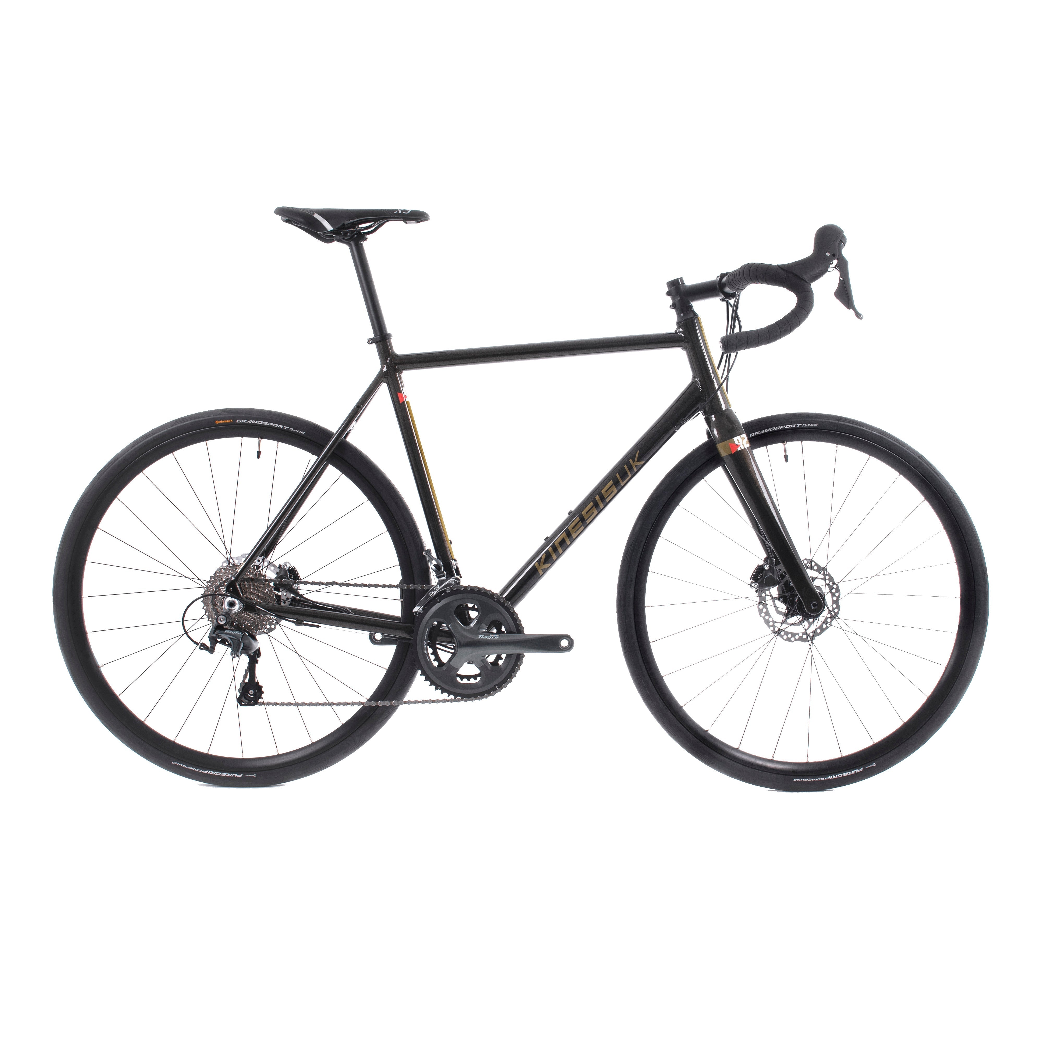 Kinesis R2 Road Bike Shimano Tiagra in Black Gold