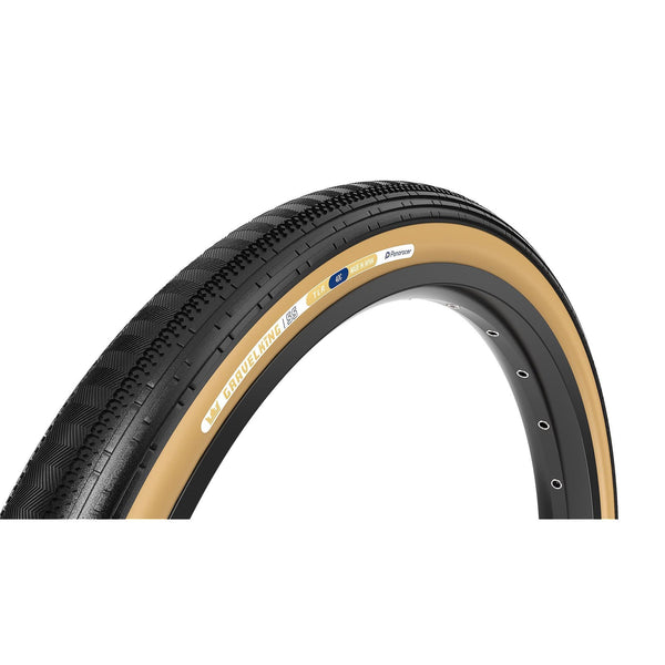 Panaracer Gravelking Semi-Slick TLR Gravel Tyre in Black/Tan