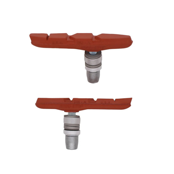 Kool-Stop Thinline Threaded Brake Pads (Salmon)