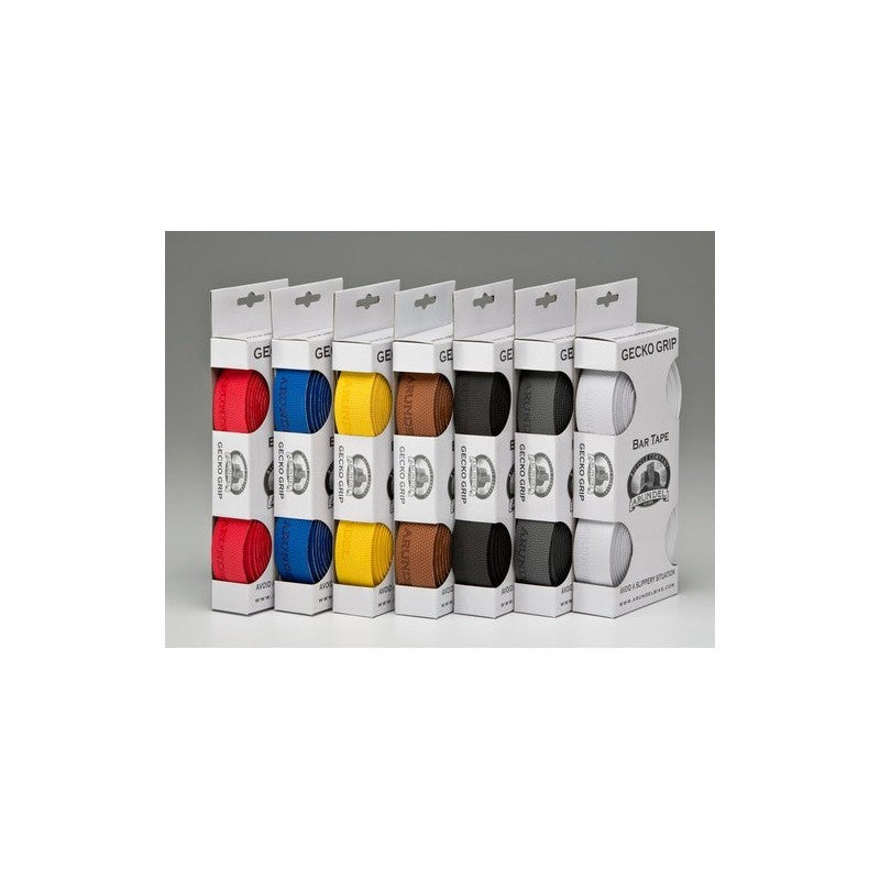 Arundel Gecko Grip Bar Tape in White - Main Image
