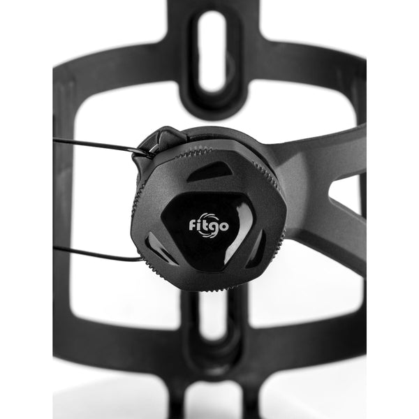 Elite Struka Microadjust Bottle Cage in Black