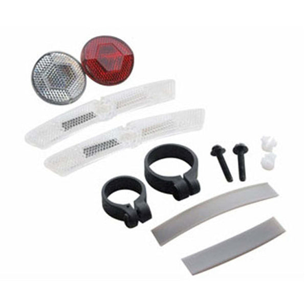 CatEye Bicycle Font & Rear Wheel Reflector Set