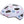 Lazer NutZ 2.0 KinetiCore Kids Bicycle Helmet in White with Butterflies
