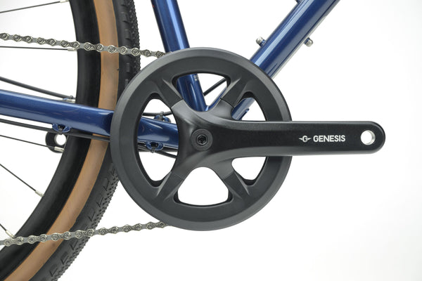 Genesis Croix De Fer 10 Flat Bar Gravel Bike in Blue