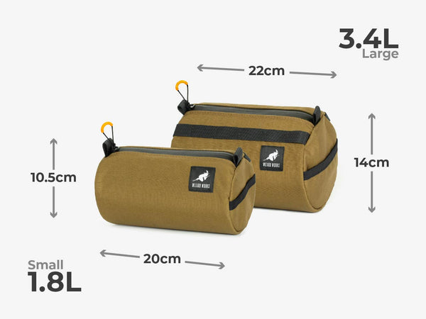 Wizard Works Lil Presto Handlebar Barrel Bag