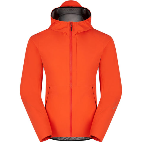 Madison Flux 3-Layer Men's Waterproof Trail Jacket in Magma Red