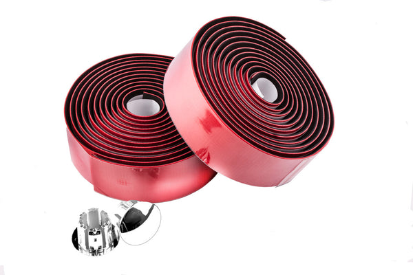 M:Part Primo Anti-Slip Silicone Bar Tape in Red
