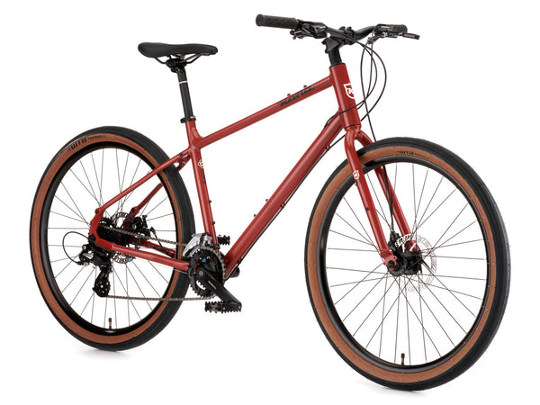 Kona Dew Hybrid Bike in Red