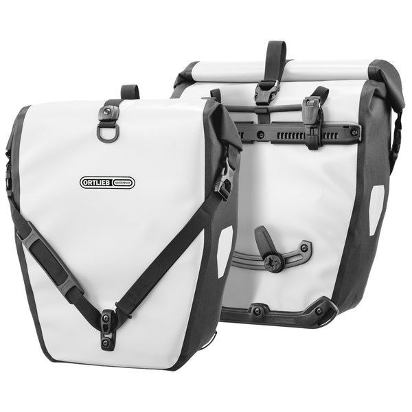 Ortlieb Back-Roller Classic Rear Pannier Set in White