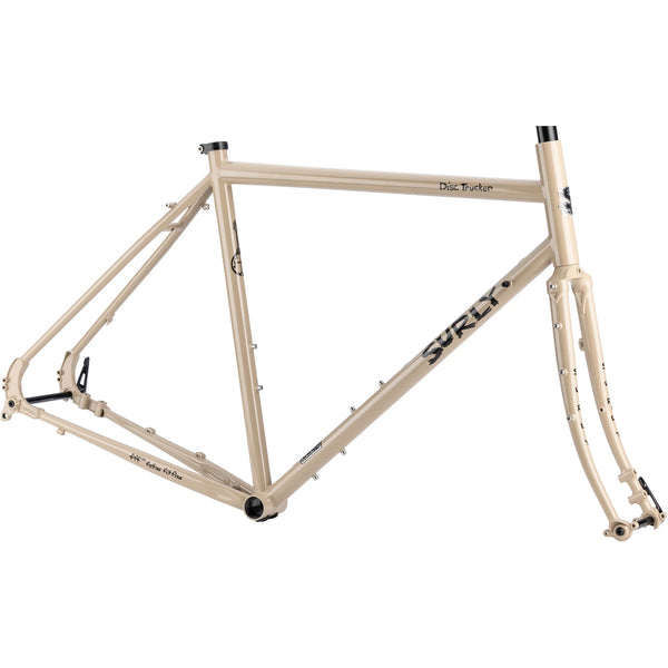 Surly Disc Trucker MicroShift Sword Touring Bike in Grandpa's Khakis