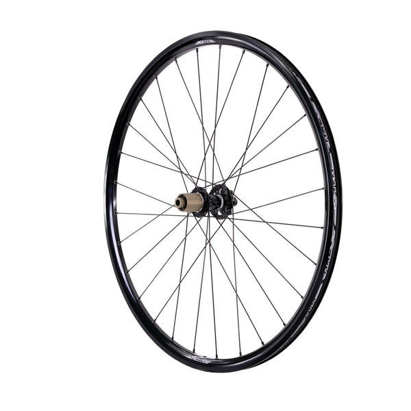 Halo White Line Disc Road Wheels in Black