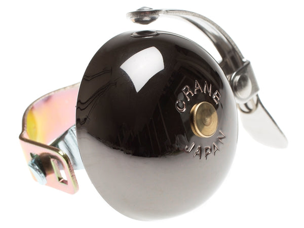 Crane Mini Suzu Bicycle Bell - Neo Black
