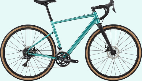 Cannondale Topstone 3 Gravel Bike in Turquoise