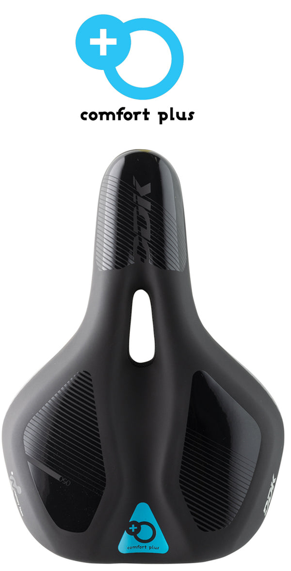 DDK Unisex Comfort Plus City Saddle in Black