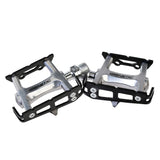 Genetic Pro Track Pedals in Silver/Black