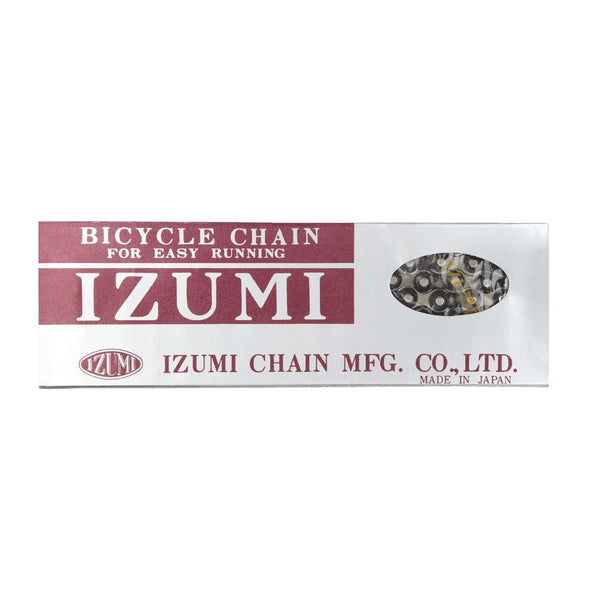 Izumi Standard Track Chain 116L Silver/Black