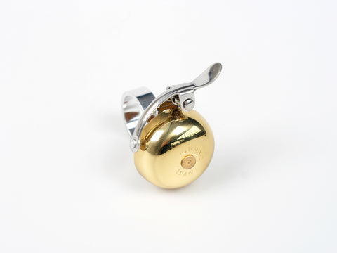 Crane Mini Suzu Bicycle Bell (Stem Mount) - Brass