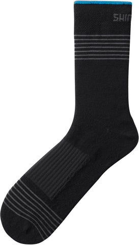 Shimano Unisex Tall Wool Socks in Black