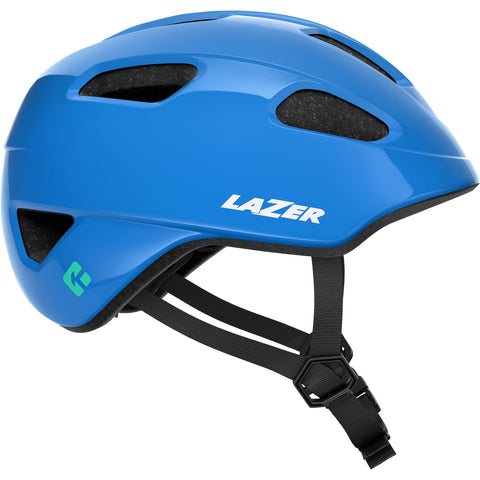 Lazer NutZ KinetiCore Kids Bicycle Helmet in Blue
