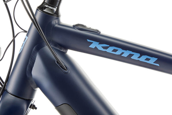 Kona Dew-E DL Electric Commuter/Gravel Bike in Blue