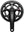 Shimano FC-A070 50/34T 7/8 Speed Chainset, 170 mm