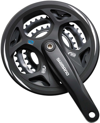 Shimano FC-M311 Altus Square Taper chainset, Without Chainguard
