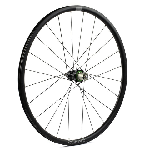 Hope 20FIVE Straight Pull RS4 Centre-Lock Rear Disc Wheel (Shimano HG) in Black