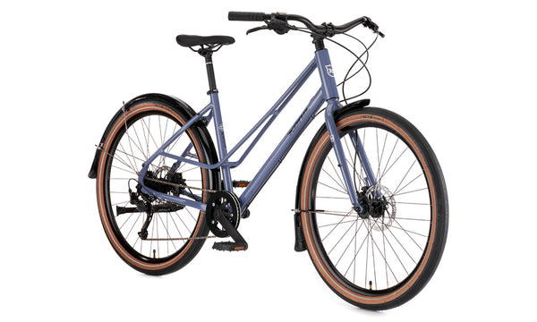 Kona Coco Womens Hybrid Bike in Gloss Purple