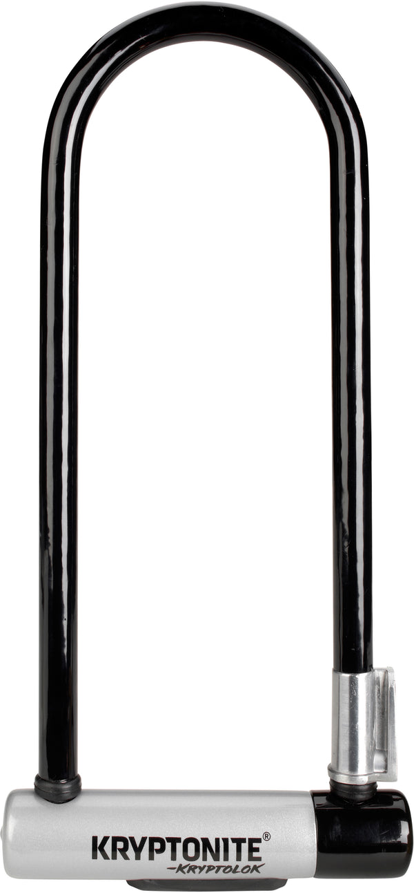 Kryptonite Kryptolok Long Shackle U-Lock with with Flexframe bracket 'Sold Secure Gold'
