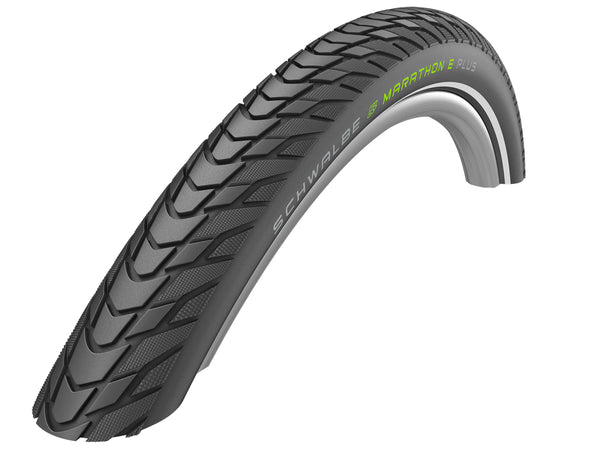 Schwalbe Marathon E-Plus Addix-E Performance Smart Dual Guard Wired Tyre in Black