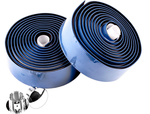 M Part Primo Anti-Slip Silicone Bar Tape in Blue