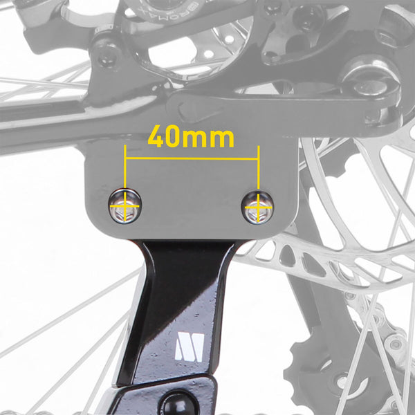 M Part Primo Kickstand (24-29" Wheel) Adjustable, 30kg 40mm Mounts to Chainstay