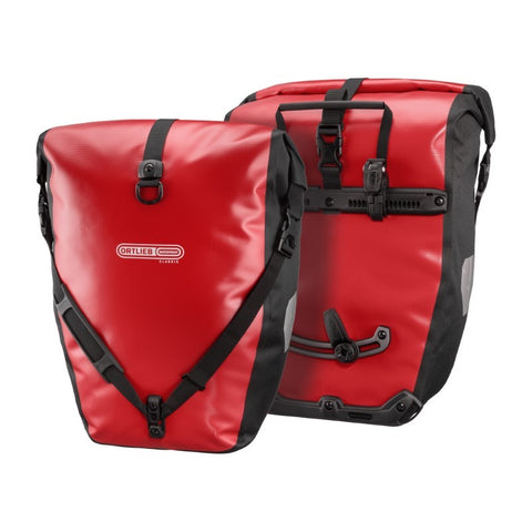 Ortlieb Back-Roller Classic Rear Pannier Set in Red