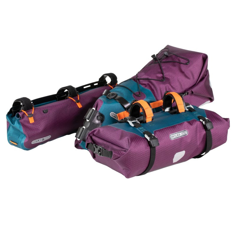 Ortlieb Limited Edition Bikepacking Set in Purple