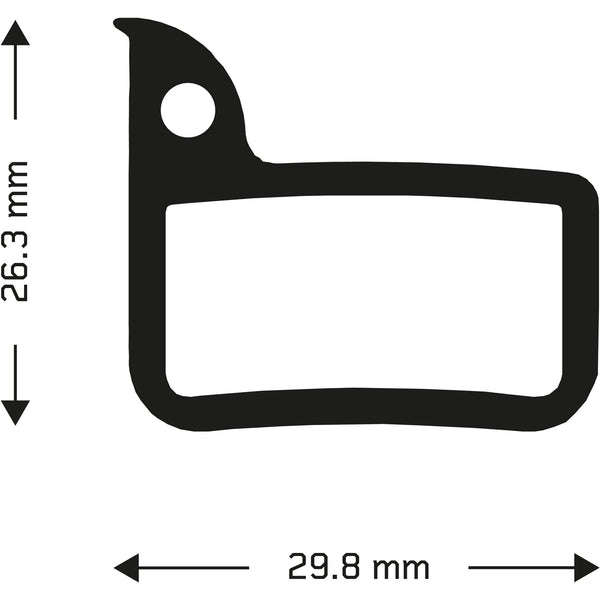 Aztec Disc Brake Pads For Sram Red/Rival Callipers