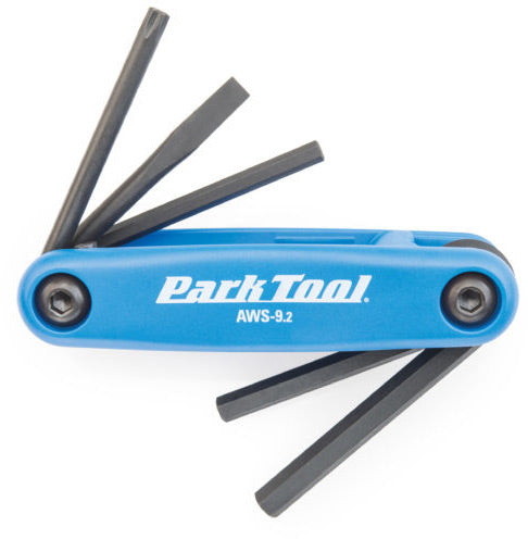 Park Tool AWS-9.2 Fold-Up Hex Wrench and Screwdriver Set