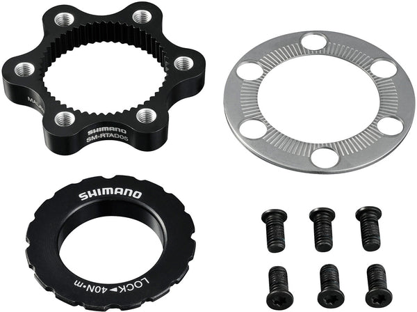 Shimano SM-RTAD05 6-Bolt Rotor To Centre-Lock Hub Disc Adapter
