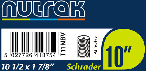 Nutrak Inner Tube 10 to 24 Inch Schrader or Presta