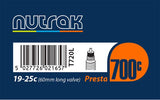 Nutrak  Inner Tube 700c Presta or Schrader