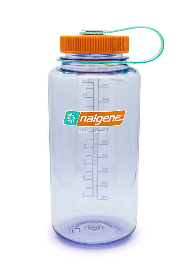 Nalgene 32oz Wide Mouth Sustain Water Bottle in Amethyst